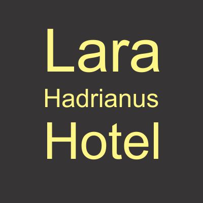 هتل لارا هادریانوس آنتالیا - Lara Hadrianus Hotel 