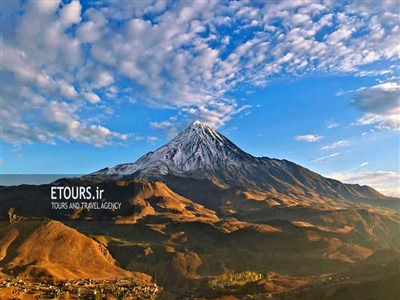 Ski touring in damavand area
