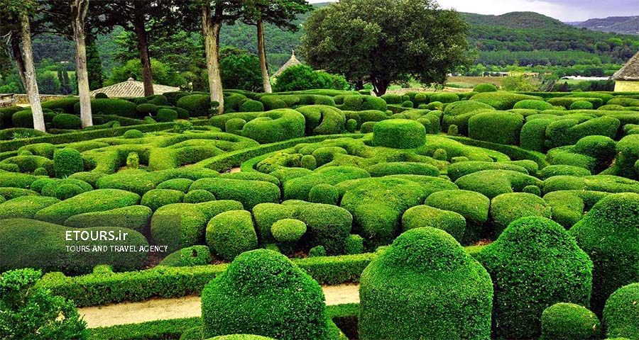 باغ های قصر مارکیزی در فرانسه